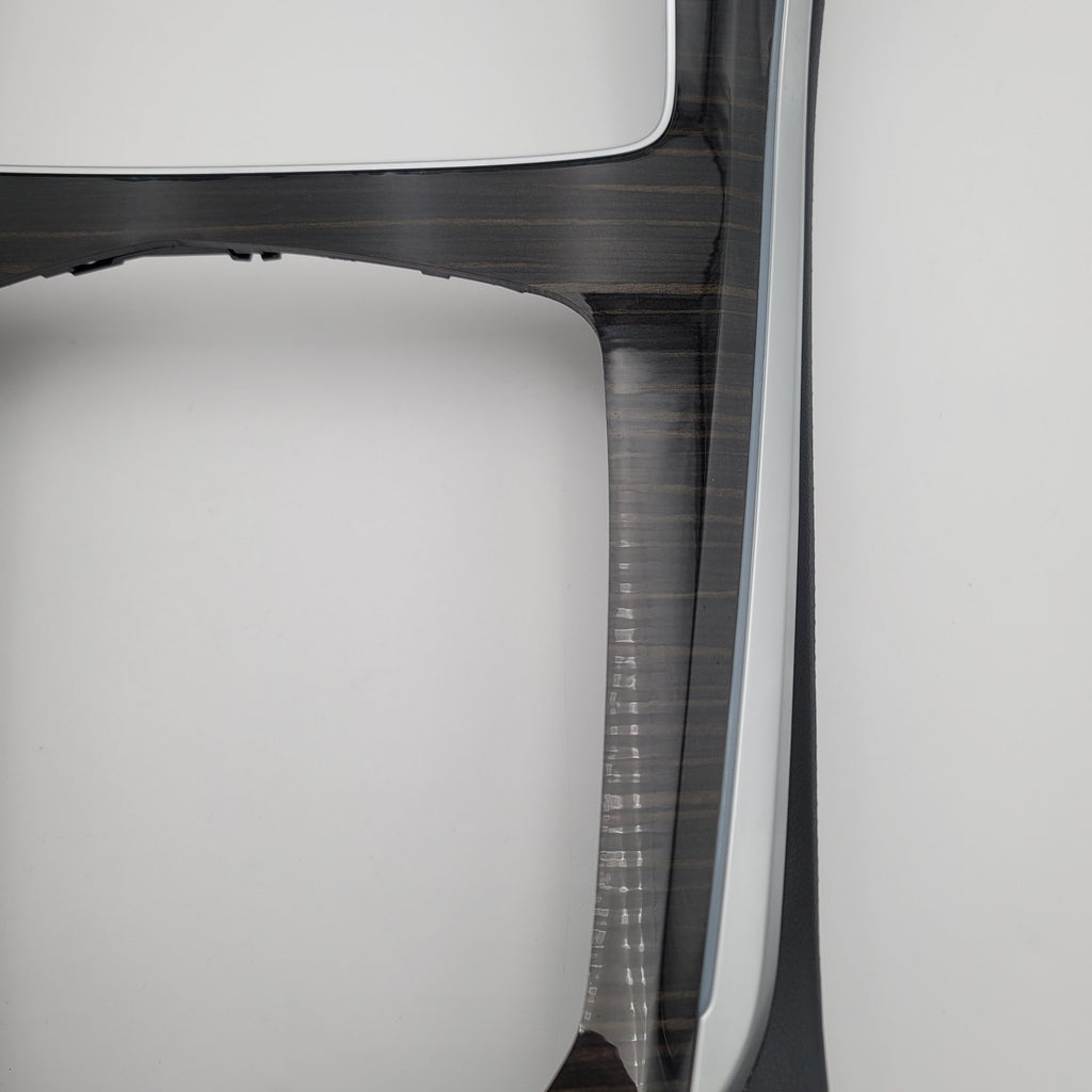 2022 2023 2024 BMW X5 G05 Center Console Bezel Trim Finish Panel Black Leather