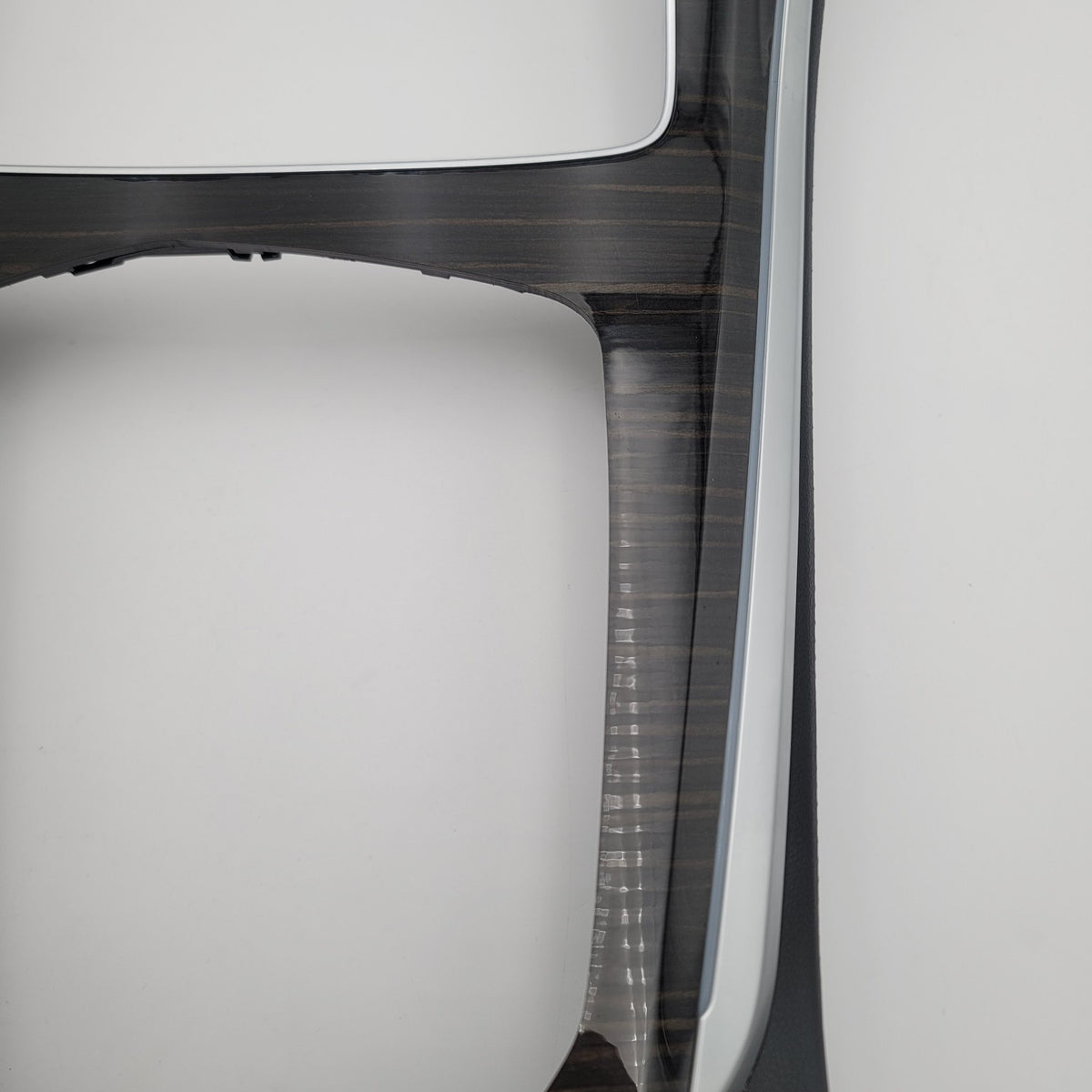 2022 2023 2024 BMW X5 G05 Center Console Bezel Trim Finish Panel Black Leather