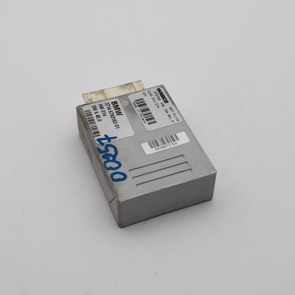 2007- 2014 BMW E70 E71 X5 X6 ECAS AIR SUSPENSION CONTROL MODULE 3714-6793163