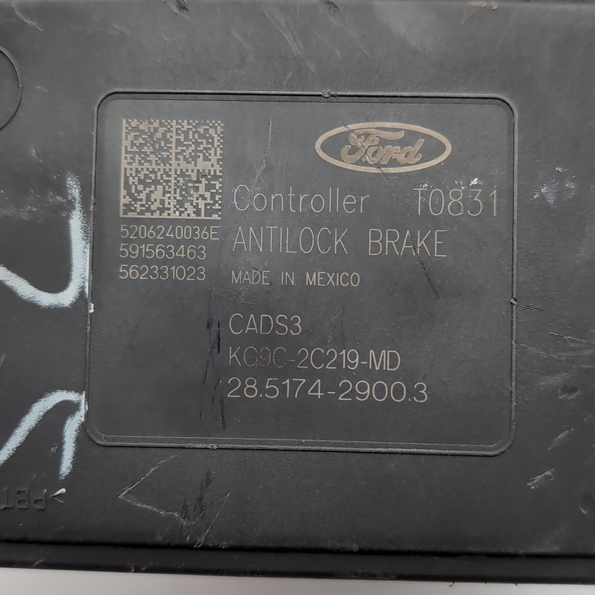 2019 2020 Ford Fusion ABS Anti Lock Brake Pump Control Unit OEM KG9C-2B373-CD