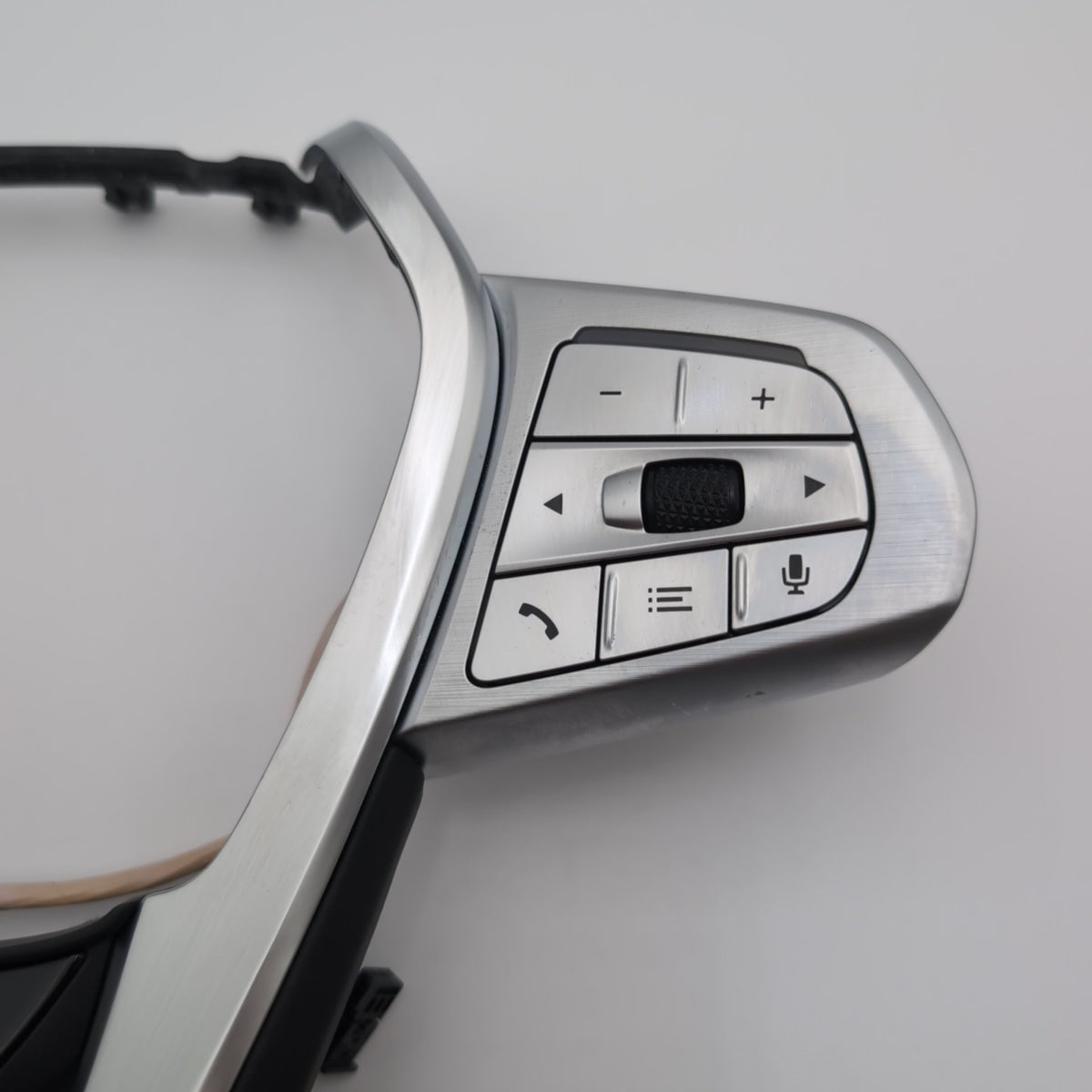 2019 - 2022 BMW 740i 750i X7 Steering Wheel Bezel Trim Cruise Radio Switch