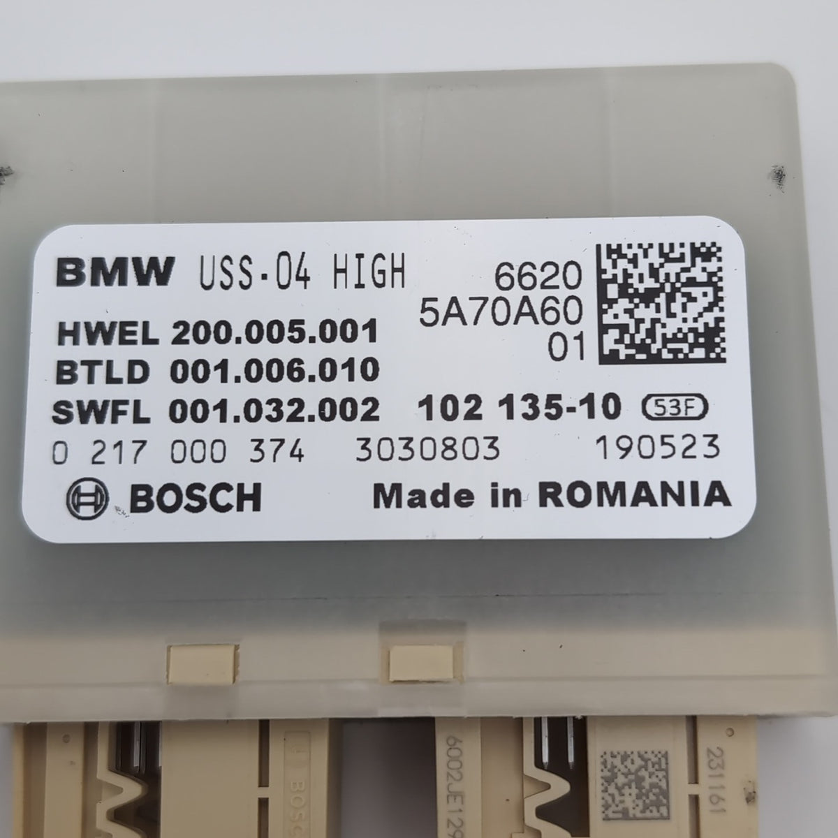 2021 - 2025 BMW G20 G22 M3 M4 X6 USS Ultra Sonic Parking Sensor Module