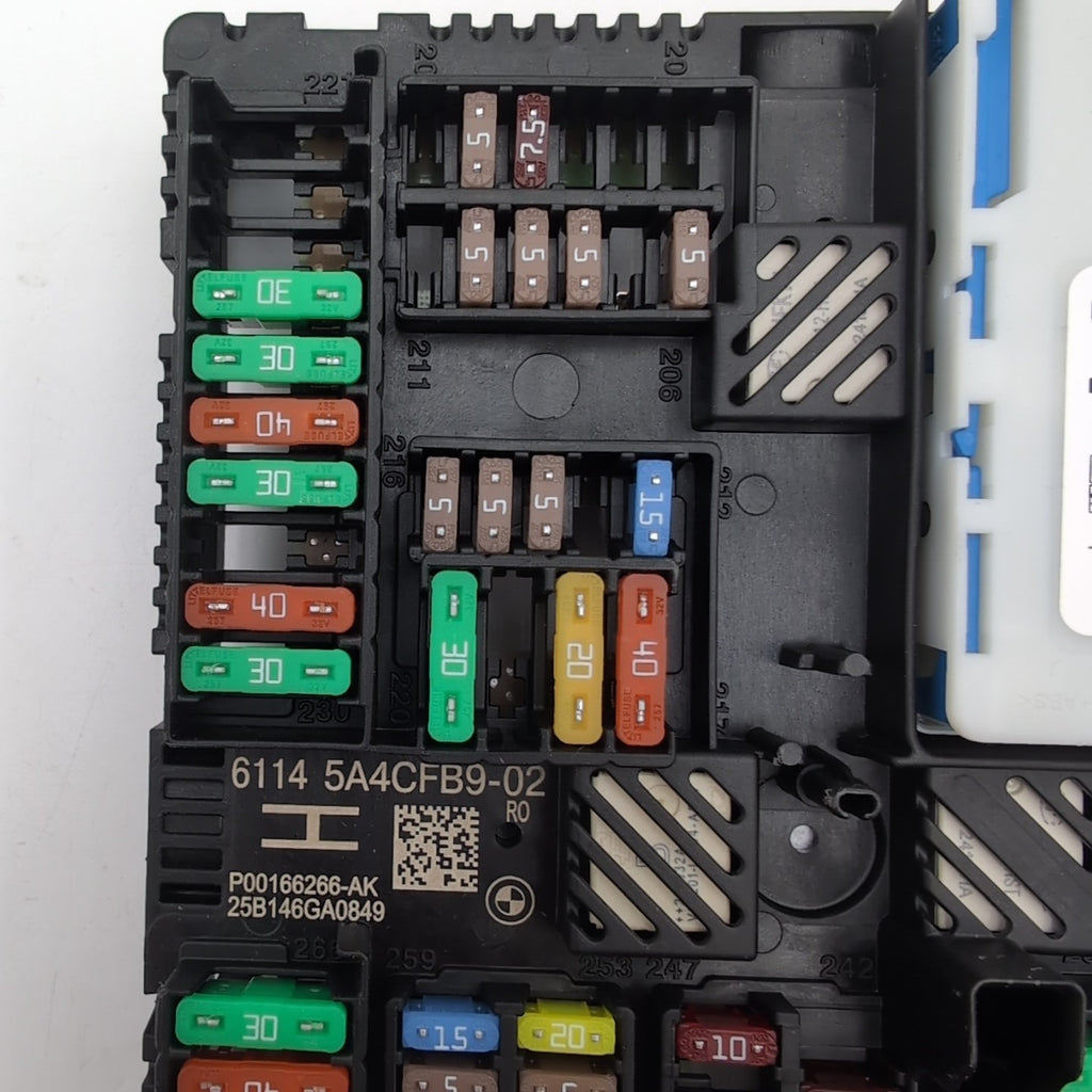 2023 2024 2025 BMW M2 M3 M4 G80 G82 G83 REAR POWER DISTRIBUTION FUSE BOX 5A4CFB9
