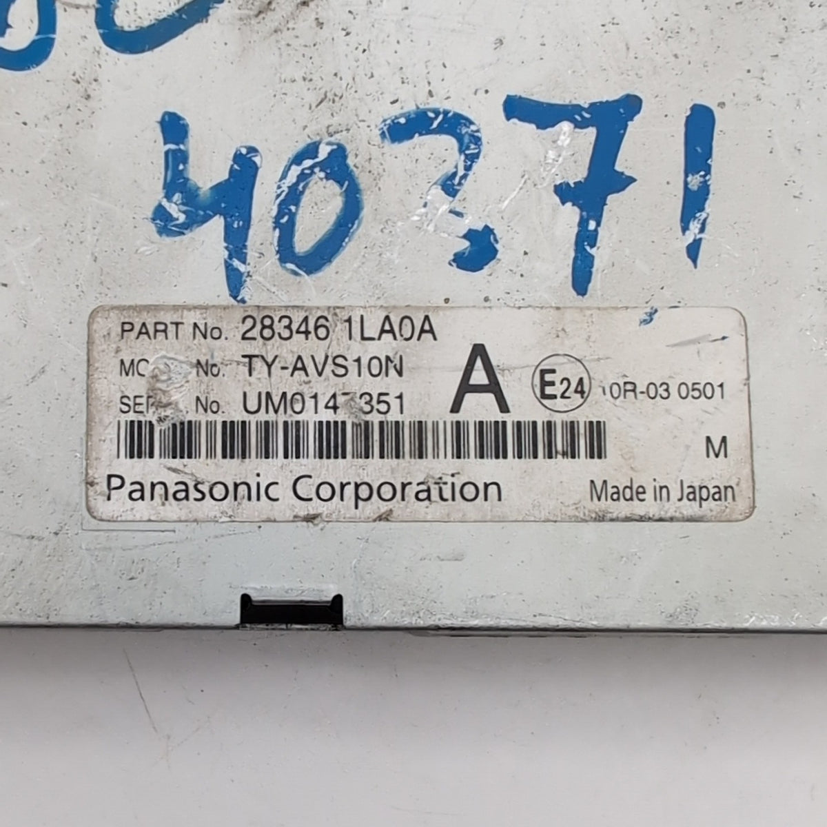 2014 2015 2016 Infiniti QX60 QX80 Video Display Communication Module 283461LA0A