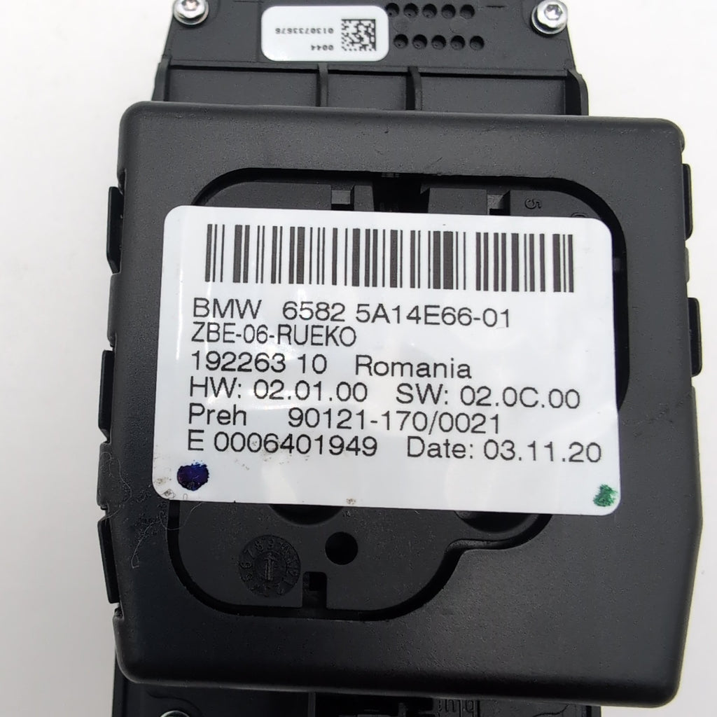 2019 2020 2021 BMW X1 X2 i3 i3s iDrive Navigation Media Switch Knob 5A14E66