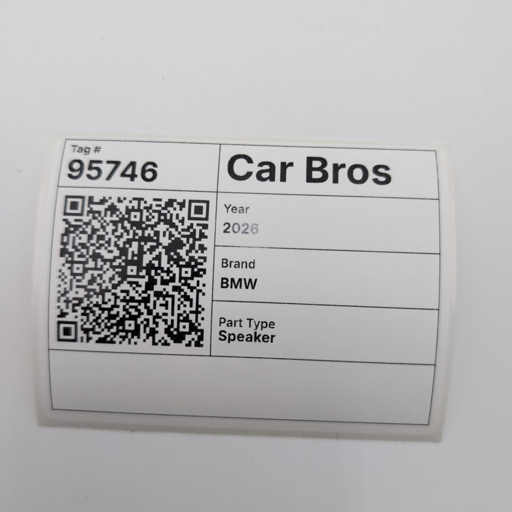 2019 - 2026 BMW G20 X3 X4 X5 X6 X7 Front Rear Door Midrange Speaker 6809629