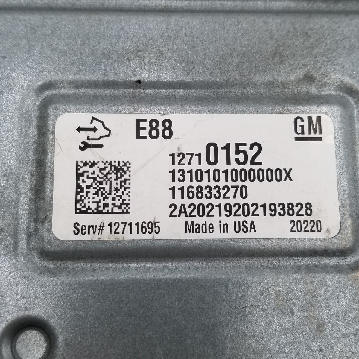 2020 Chevrolet Equinox Engine Computer Ecu Pcm Ecm Pcu Oem 12710152