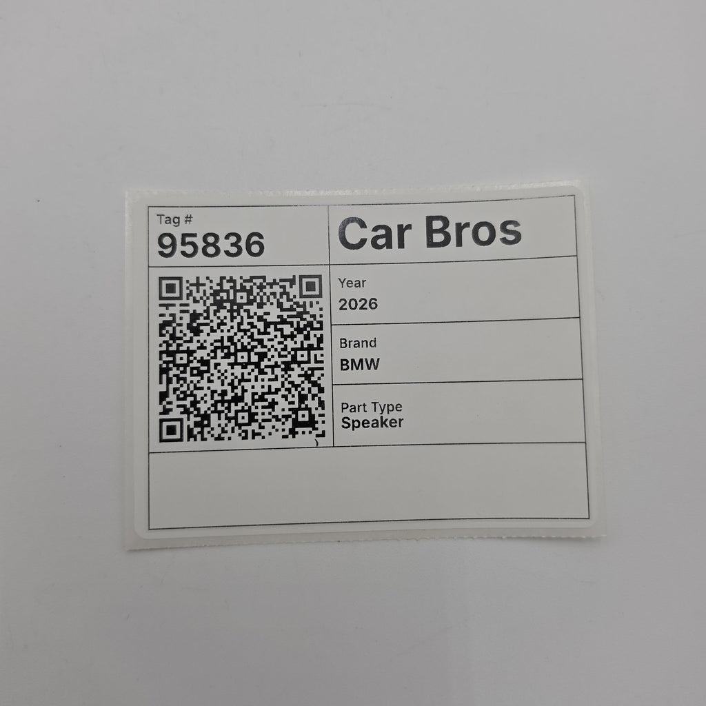 2019 - 2026 BMW G20 G42 X3 X4 X5 X6 X7 Front Rear Door Midrange Speaker 6809629