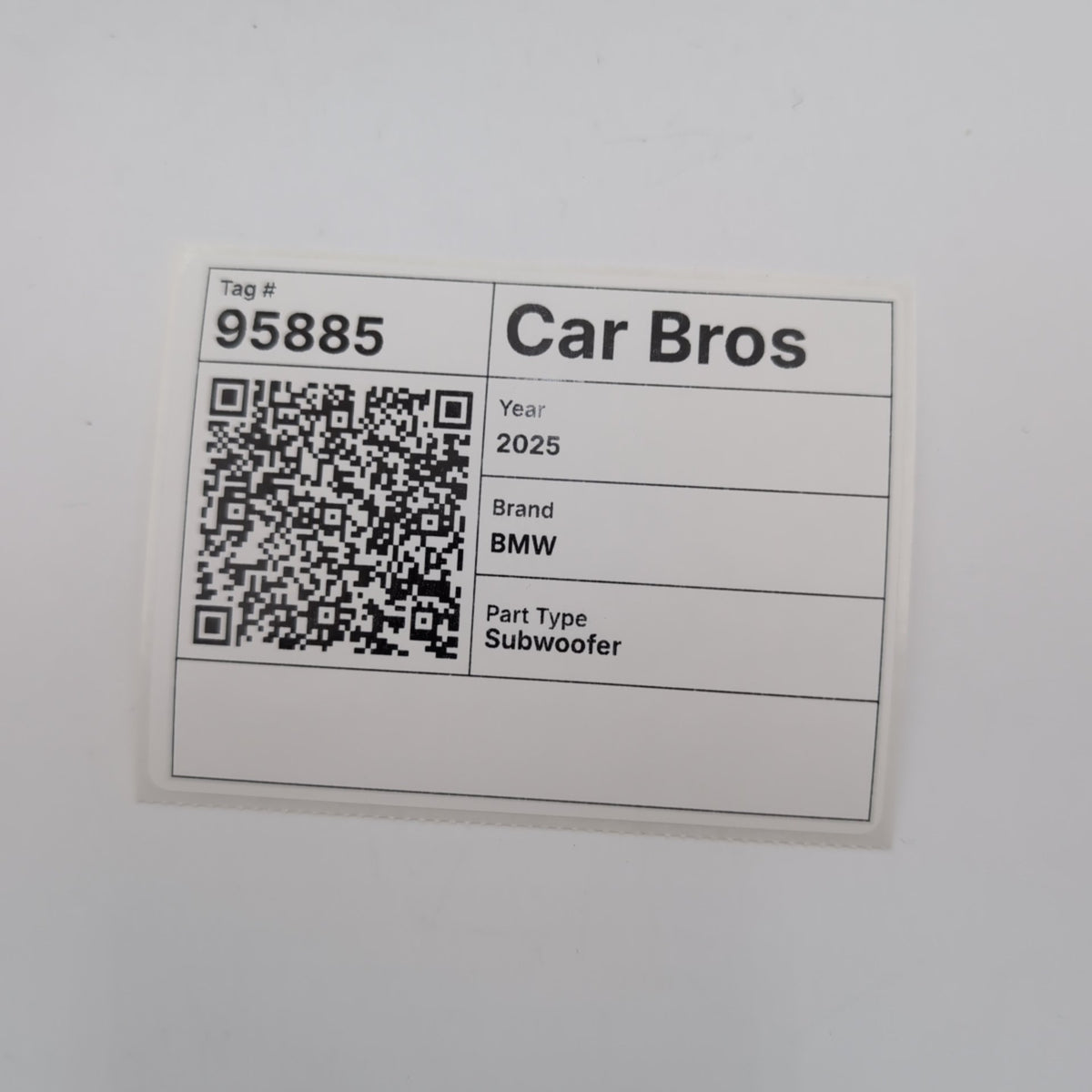 2019 - 2026 BMW 330i M340i 330ix G20 Left Under Seat Subwoofer Speaker 2622809