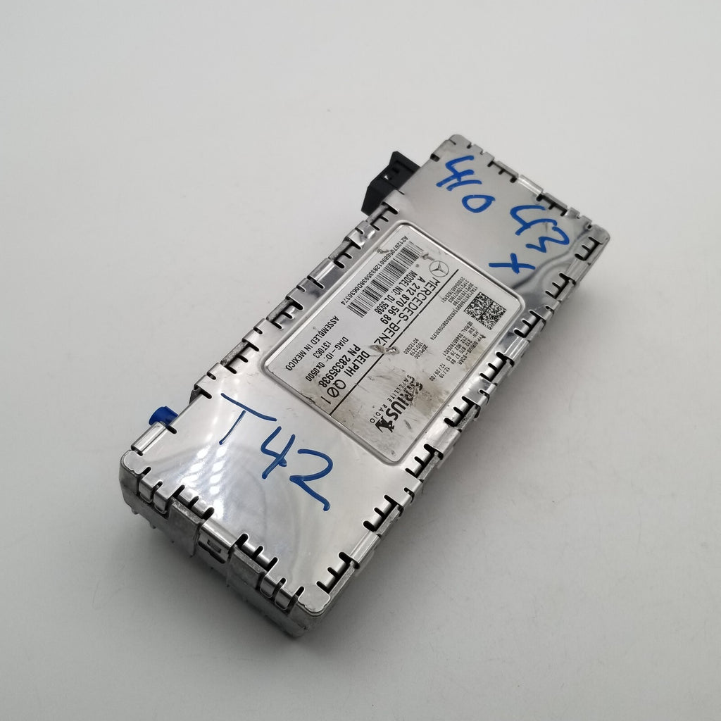 2013- 2016 MERCEDES GL450 X166 SATELLITE RADIO CONTROL MODULE OEM A2128705689