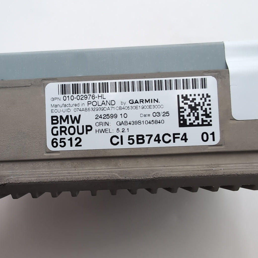 2025 BMW 550e 530i Garmin Radio Stereo Head Unit OEM 5B74CF4