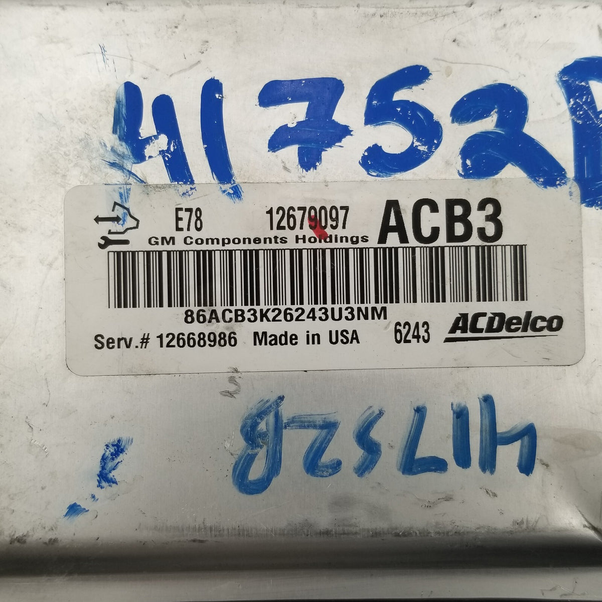 OEM E78 Engine Control Module ECU Buick Cadillac Chevrolet GMC 12679097
