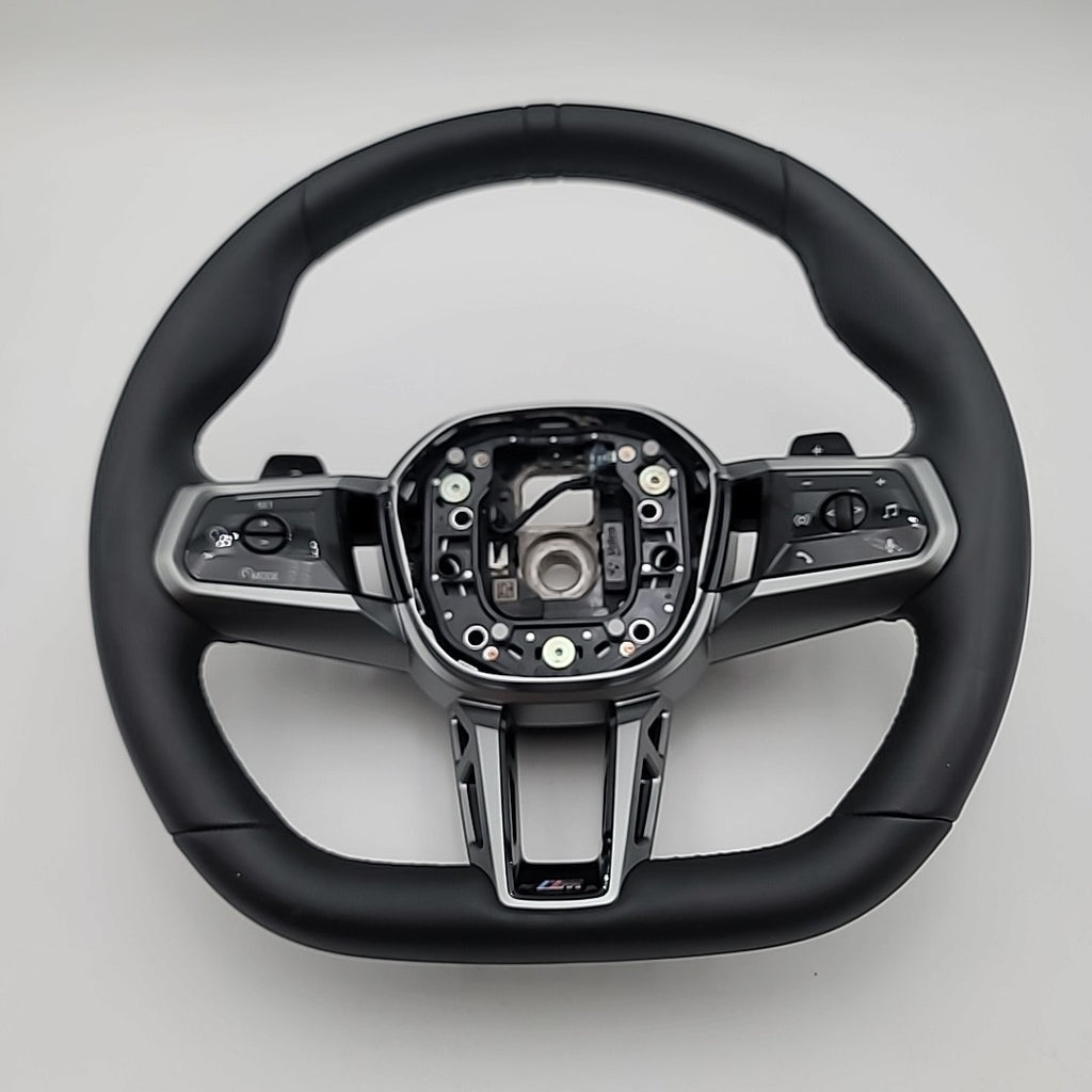 2025 BMW 550E Multifunction Steering Wheel 5A42E48 FLAT BOTTOM PADDLES M SPORT