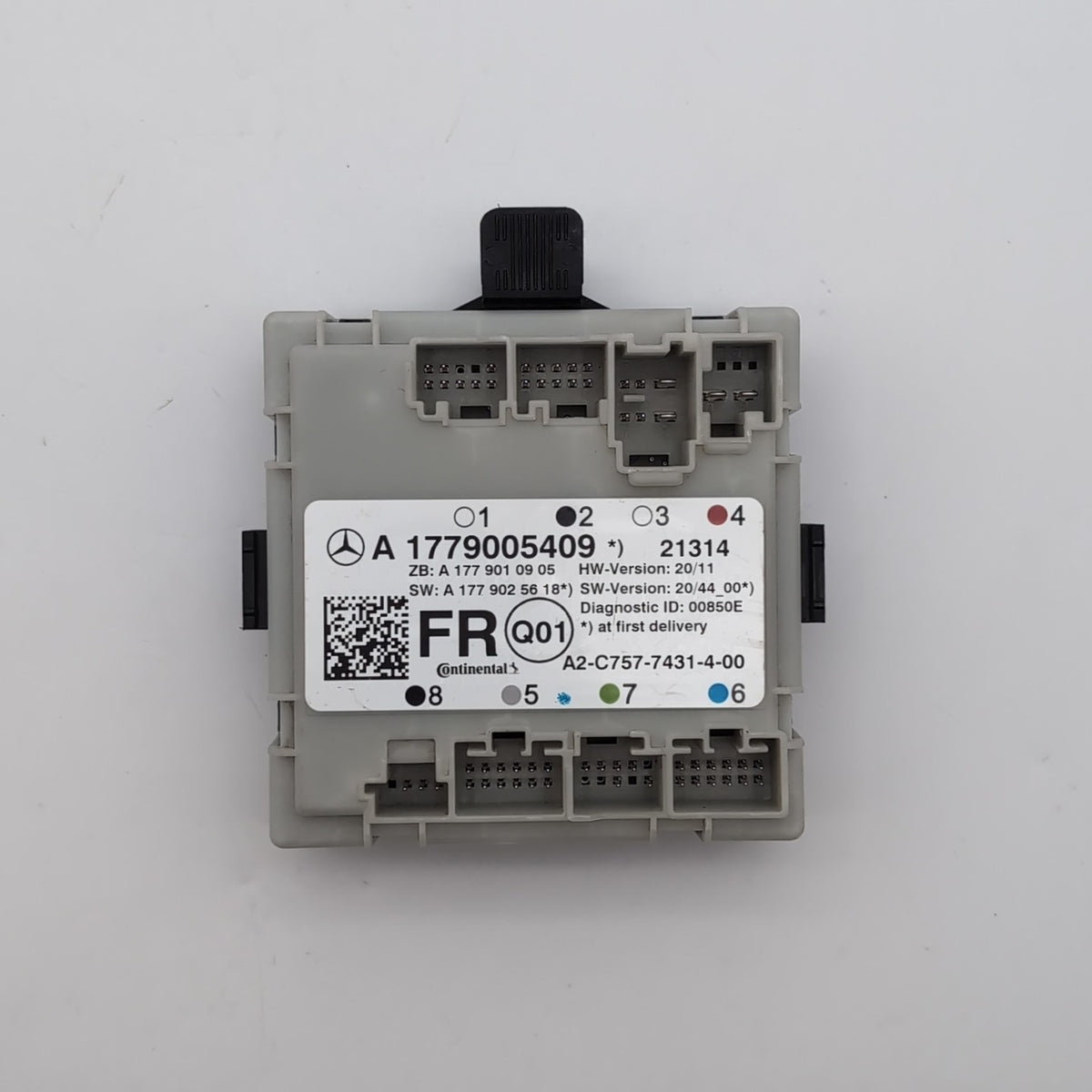 2019- 2022 MERCEDES A220 V177 FRONT RIGHT DOOR CONTROL MODULE OEM A1779005409