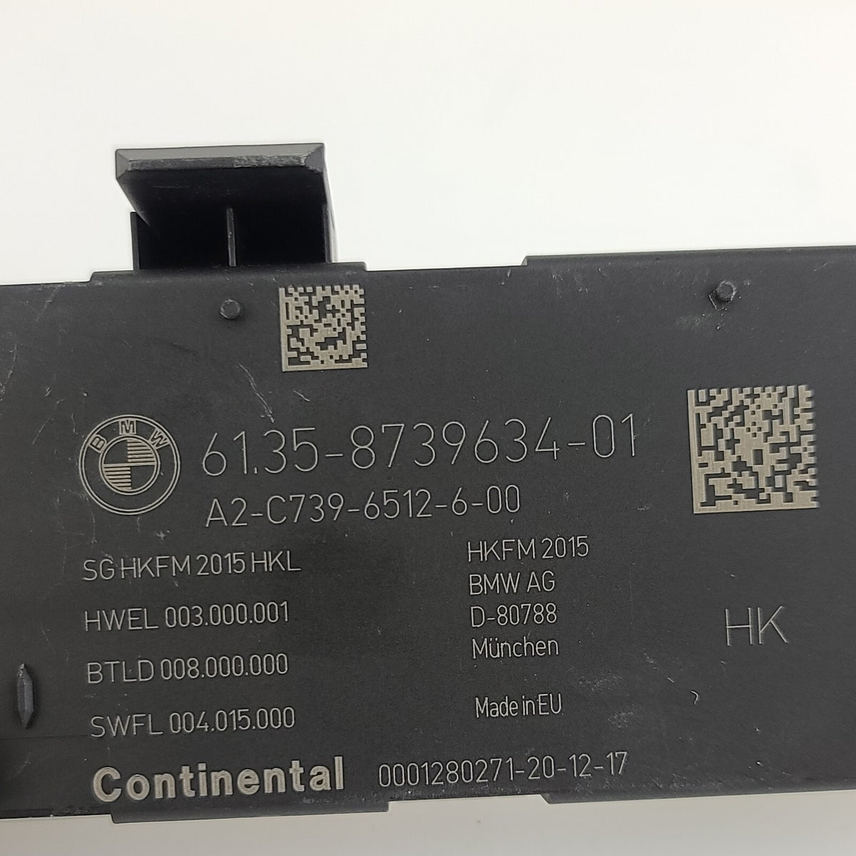 2016 - 2022 BMW 3 5 7 8 Series X3 X4 X5 X6 Tail Gate Trunk Lid Control Module
