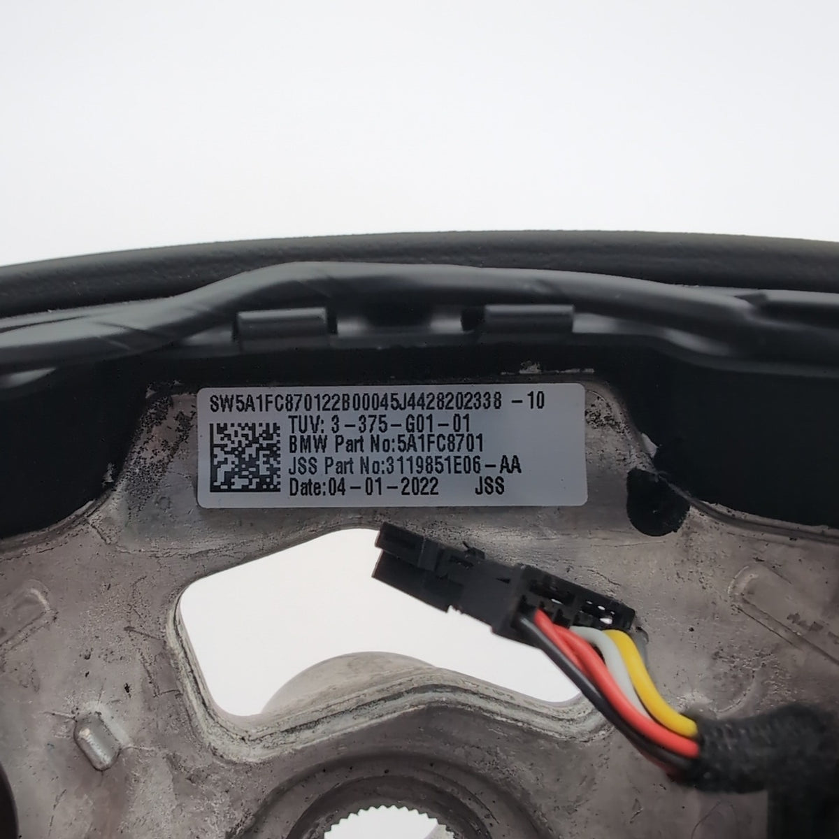 2018- 2023 OEM BMW G01 X3 Sport Leather Steering Wheel HEATED Paddle Shifters