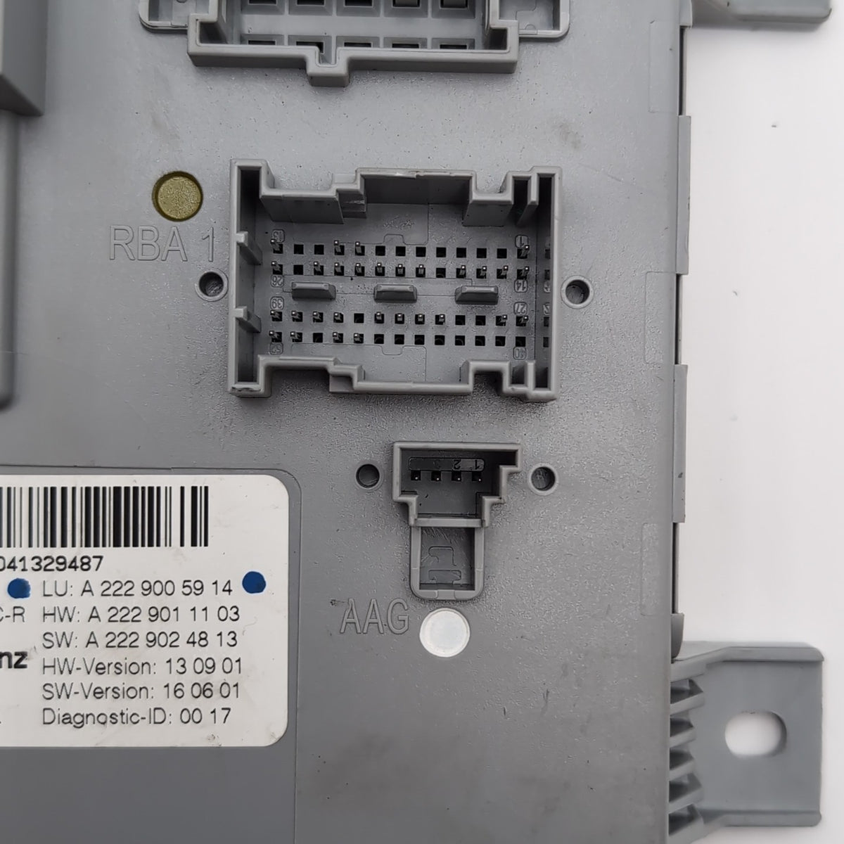 2015- 2018 Mercedes W205 C300 C400 C63 Rear Trunk SAM Control Module 2229005914