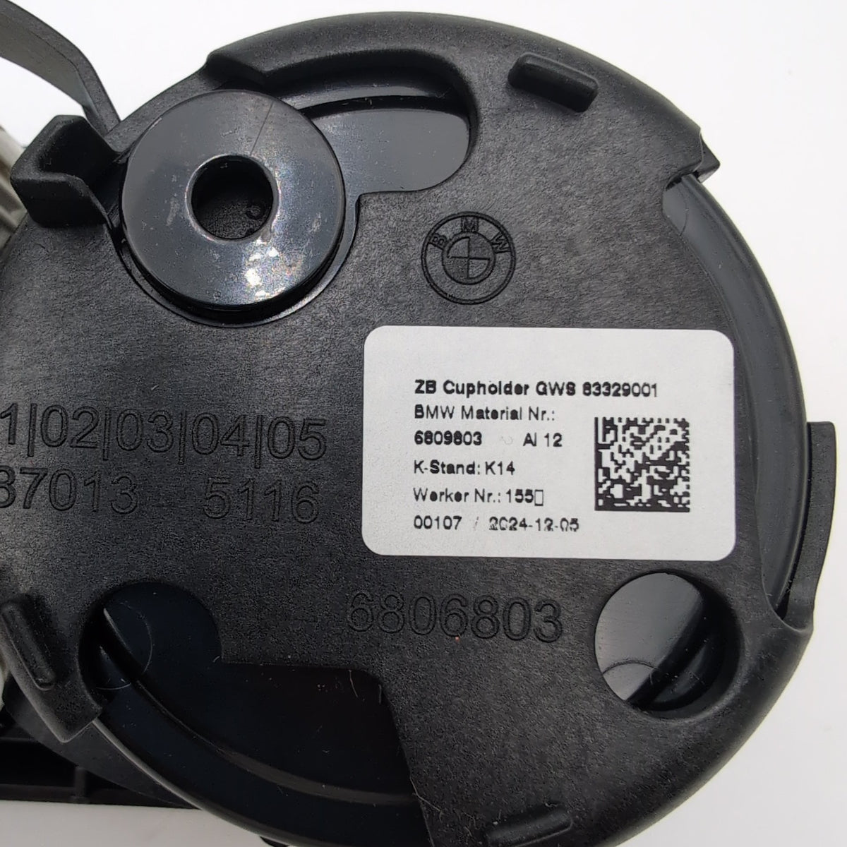 2019 - 2026 BMW G20 G22 G23 G26 G80 G83 M3 M4 Center Console Cup Holder 6809803
