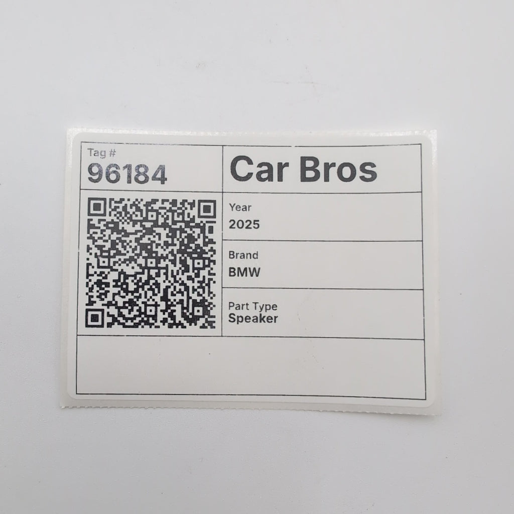 2019 - 2026 BMW G20 G42 X3 X4 X5 X6 X7 Front Rear Door Midrange Speaker 6809629
