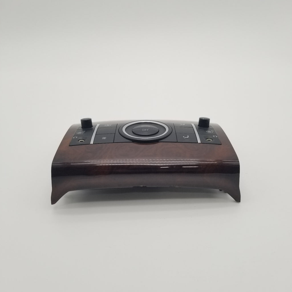 06-08 Mercedes R350 R320 R500 Wood Grain Rear Climate Control A1648206889