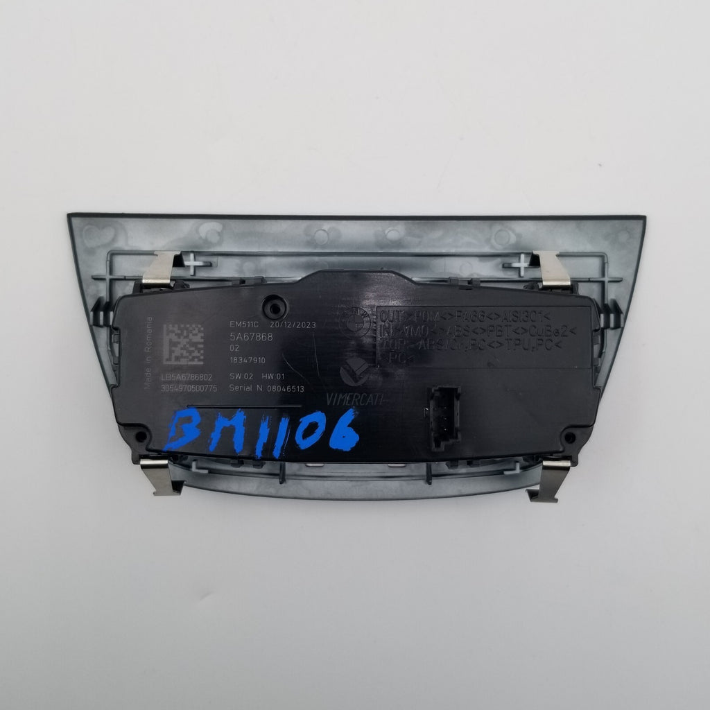 2019 - 2024 BMW G01 G02 F97 F98 X3 X4 Light Control Switch Panel 5A67868
