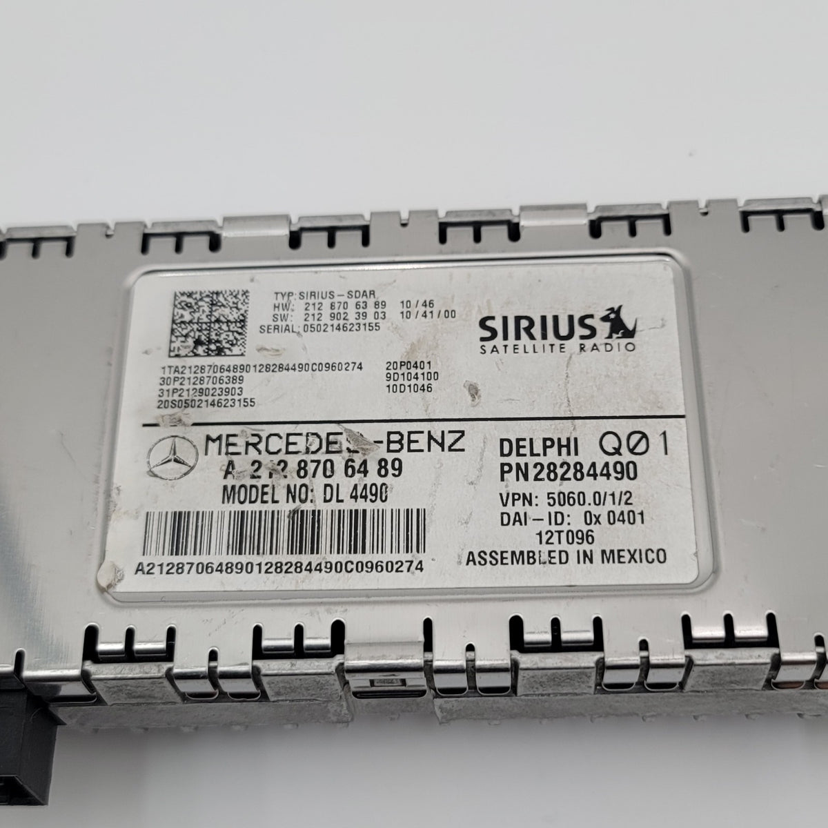 2012 2013 Mercedes W204 C250 Ð¡300 Sirius Satellite Radio Receiver 2128706489 OEM
