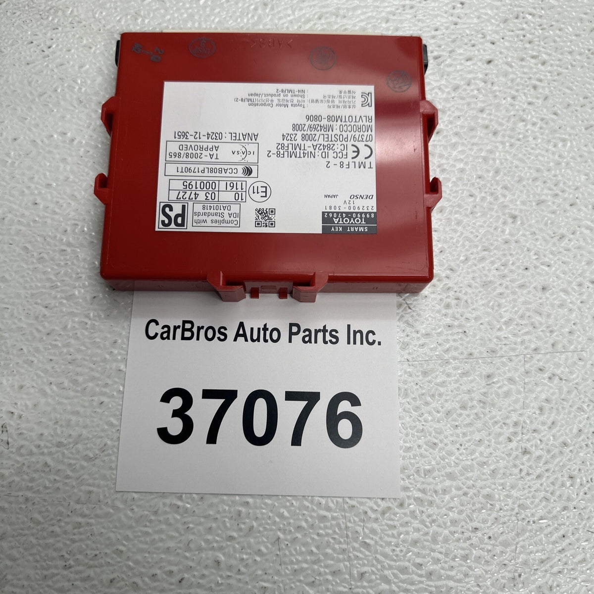 2015 TOYOTA PRIUS SMART KEY COMPUTER MODULE 89990-47062 OEM 11 12 13 14 15