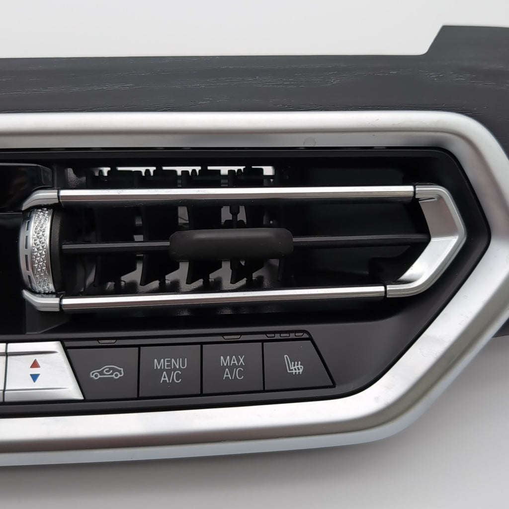2024 BMW X3 G01 HVAC Climate Control Center Air Vent Trim Ash Grey