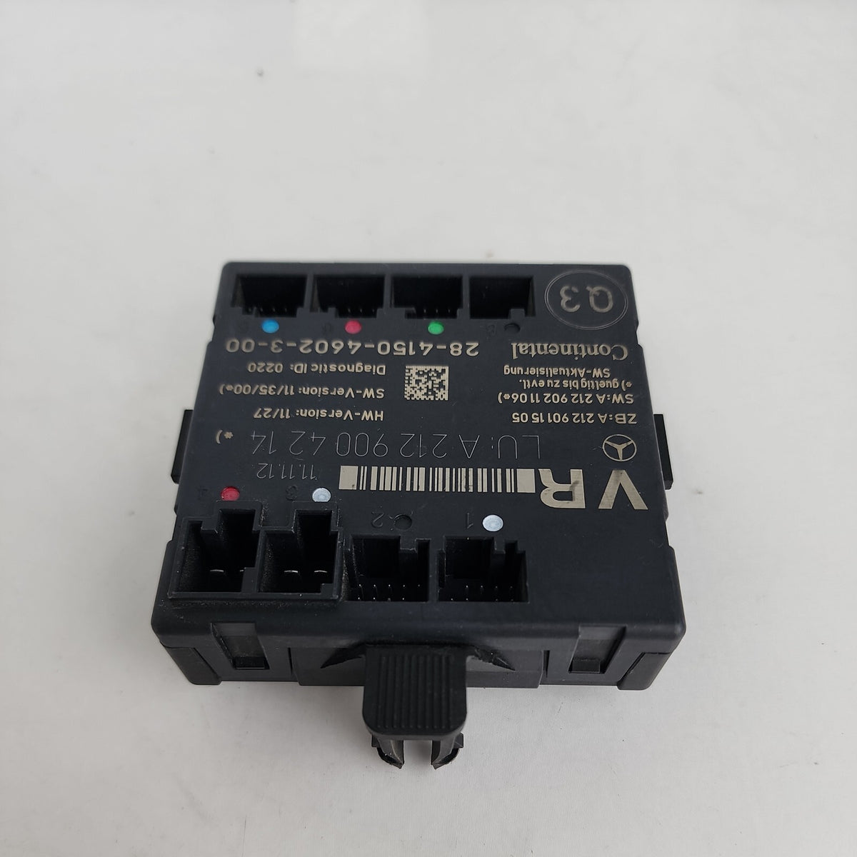 08-18 Mercedes W204 C250 E400 C300 Front Right Side Door Control Module