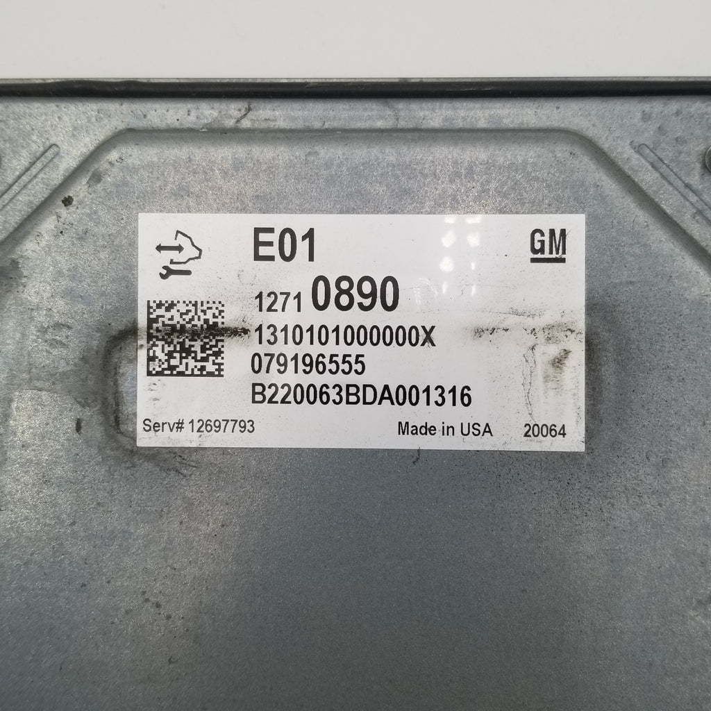 2021 2022 Chevrolet Trailblazer 1.3 Engine Electronic Control Module OEM 12710890