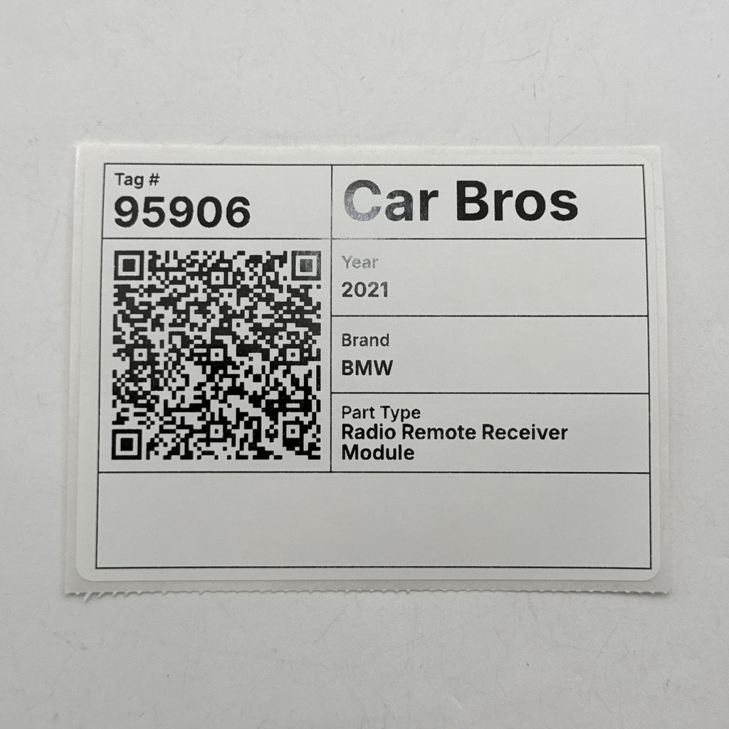 2017 - 2021 BMW X1 X2 i3 i3s MINI Radio Remote Receiver Control Module 7928644