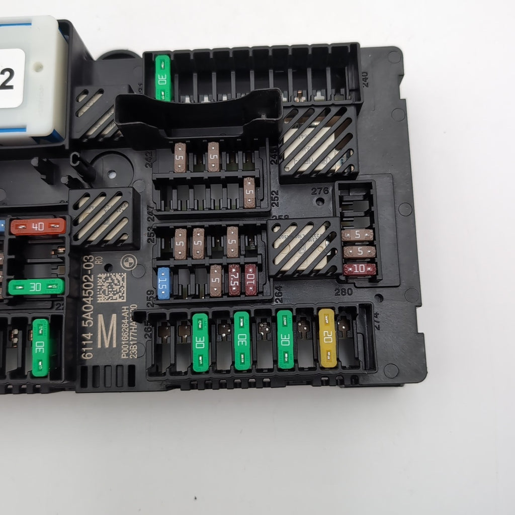 2018- 2025 BMW X4 X3 G02 G01 FUSE BOX REAR CONTROL SWITCH 5A04502 8795478 OEM