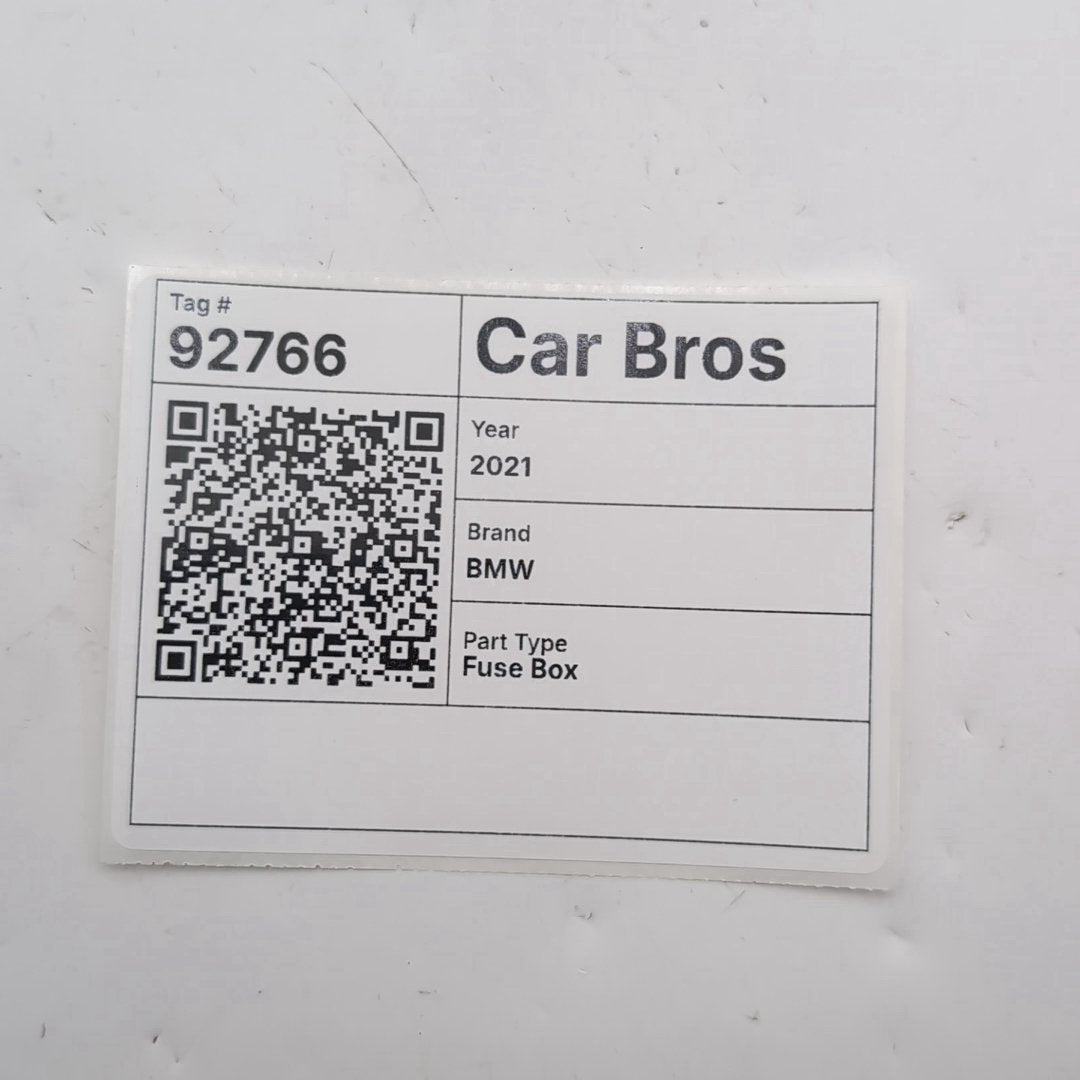 2019 - 2023 BMW X5 X7 Rear Power Distribution Fuse Box 8706212