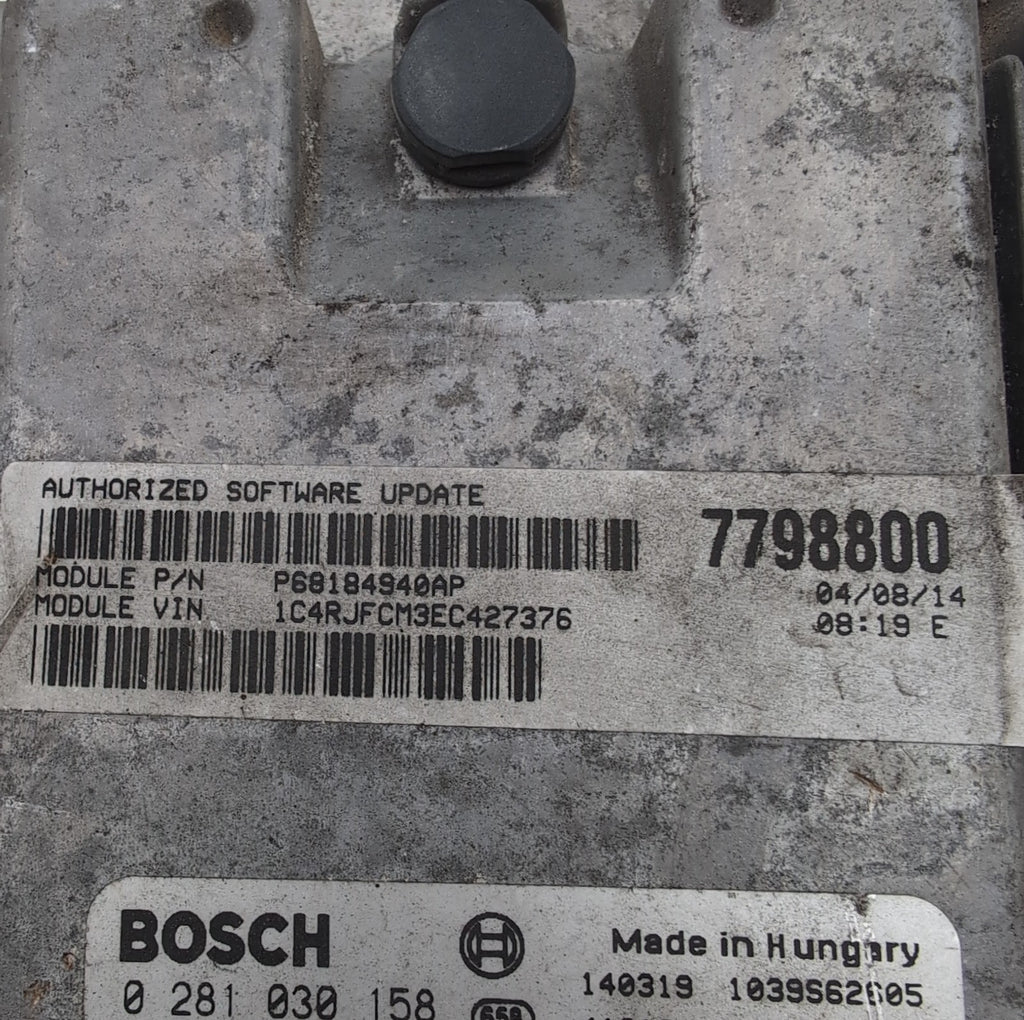 2014- 2018 Jeep Grand Cherokee 3.0L Diesel Engine Control Module 05150767AC