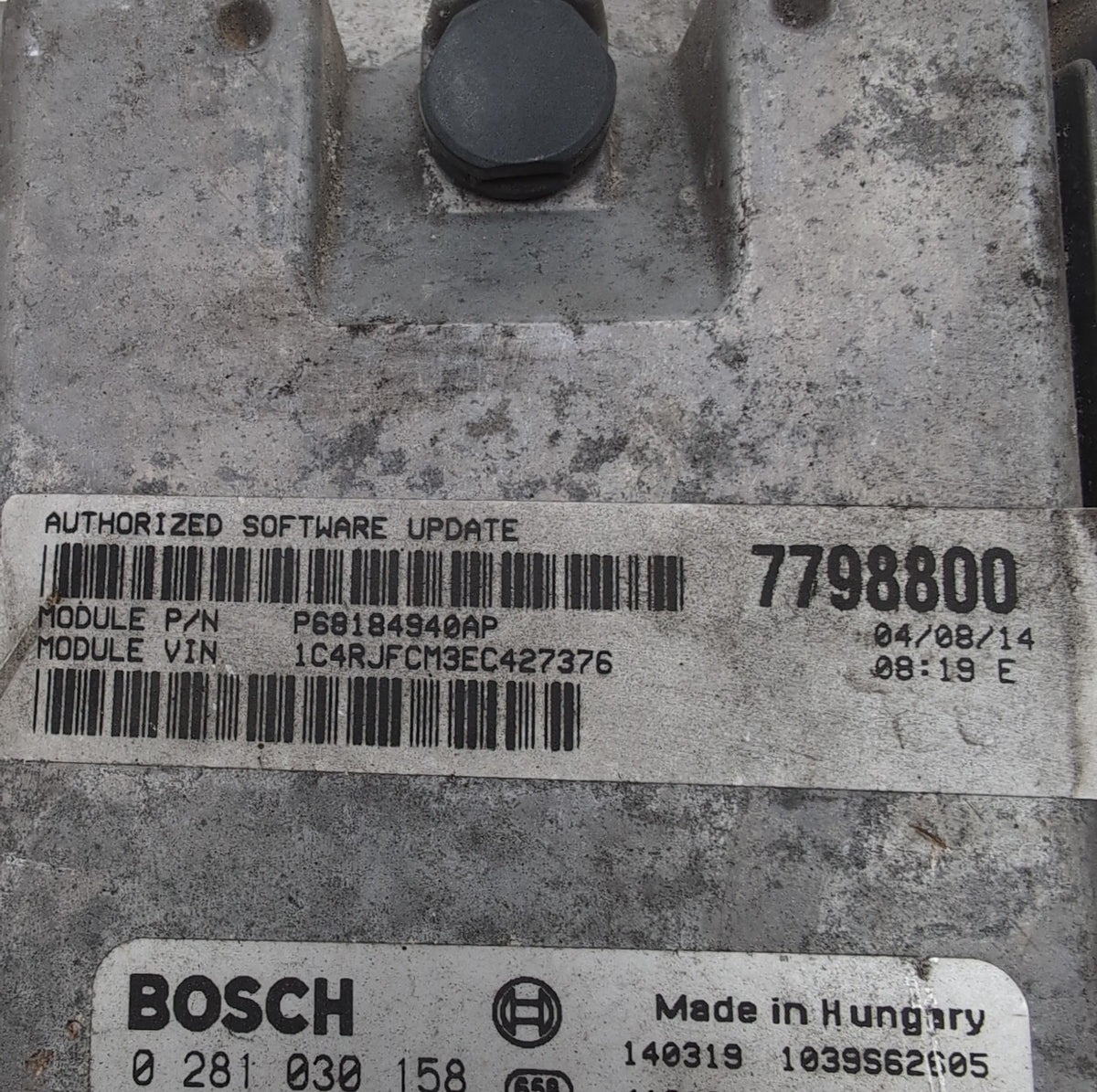 2014- 2018 Jeep Grand Cherokee 3.0L Diesel Engine Control Module 05150767AC