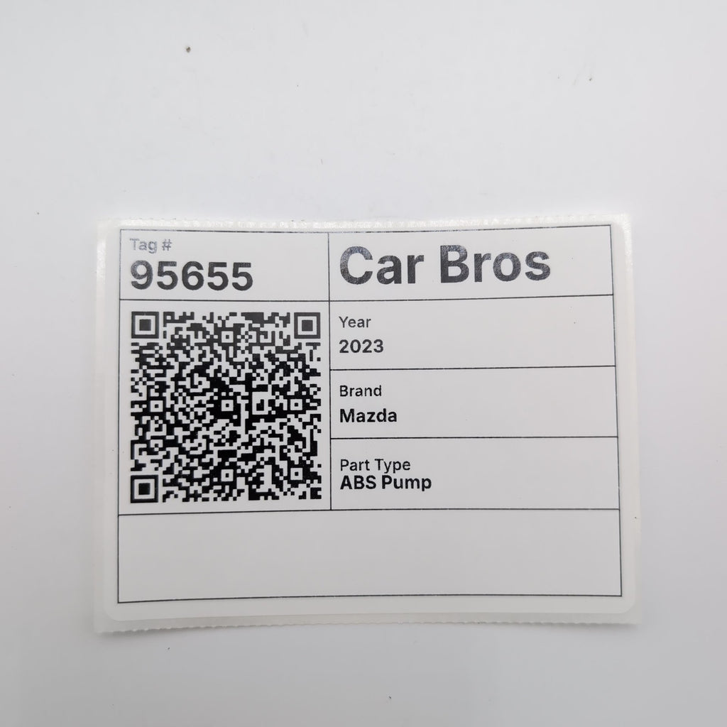 2019 2020 2021 2022 2023 Mazda 3 2.5L ABS Anti Lock Brake Pump BCKA437A0B