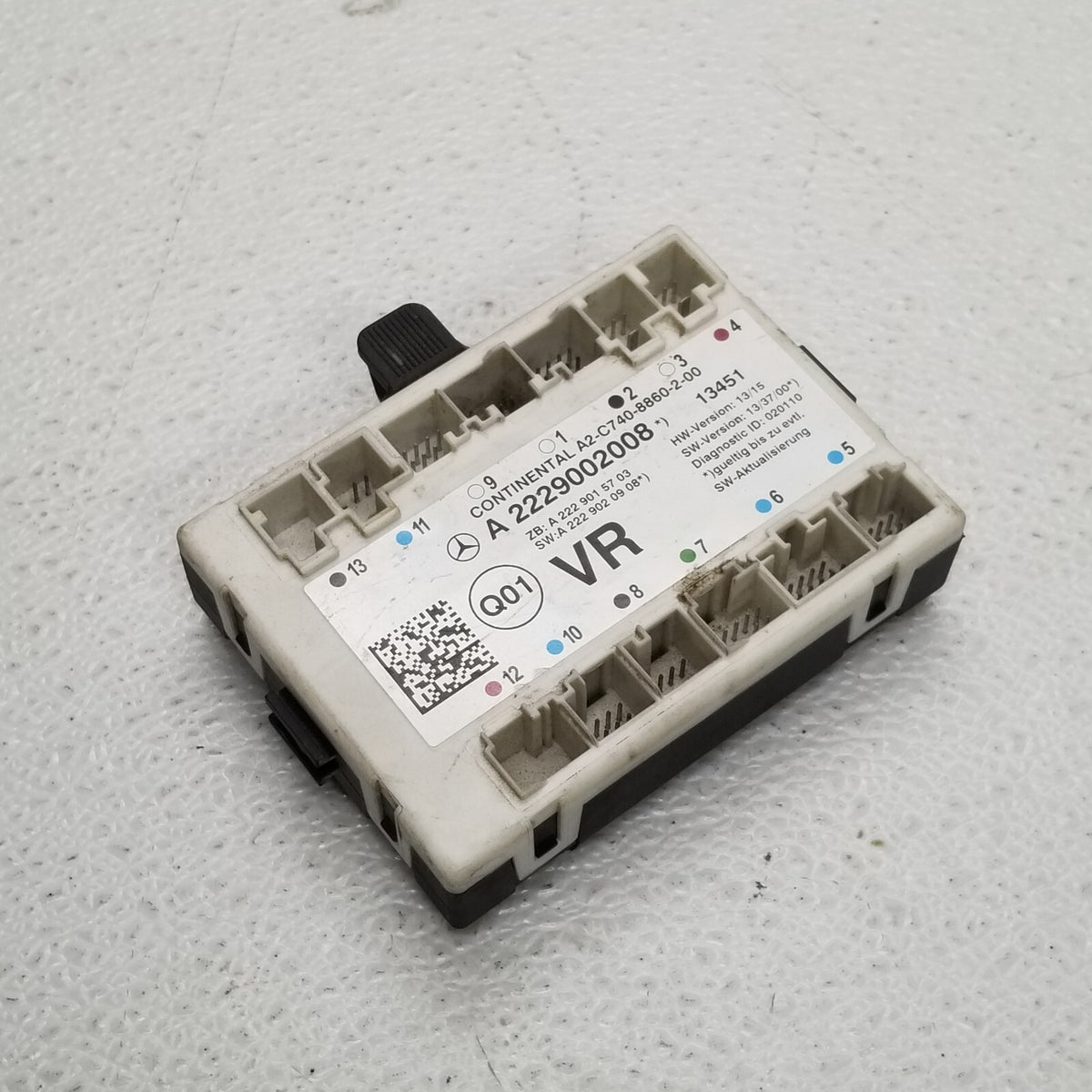 2015 For Mercedes W222 S600 S550 S63 Side Door Control Module A2229002008