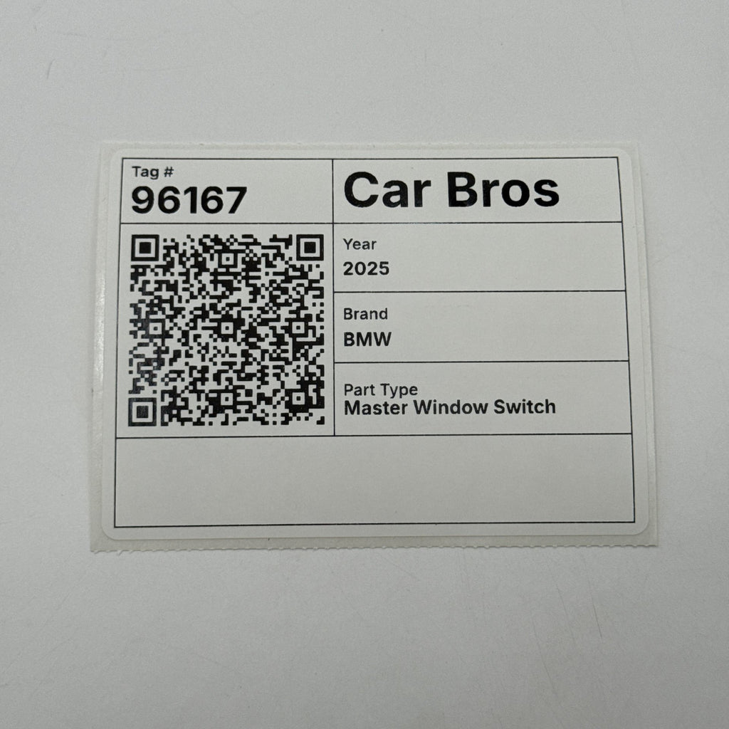 2023 - 2026 BMW G42 G22 M2 M4 Couple Left Driver Master Window Switch 6809279