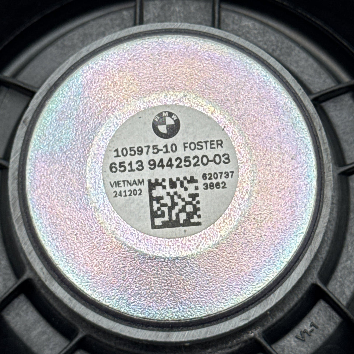 2022 2023 2024 2025 BMW X1 X2 ALEV1 Front Rear Door Midrange Speaker 9442520