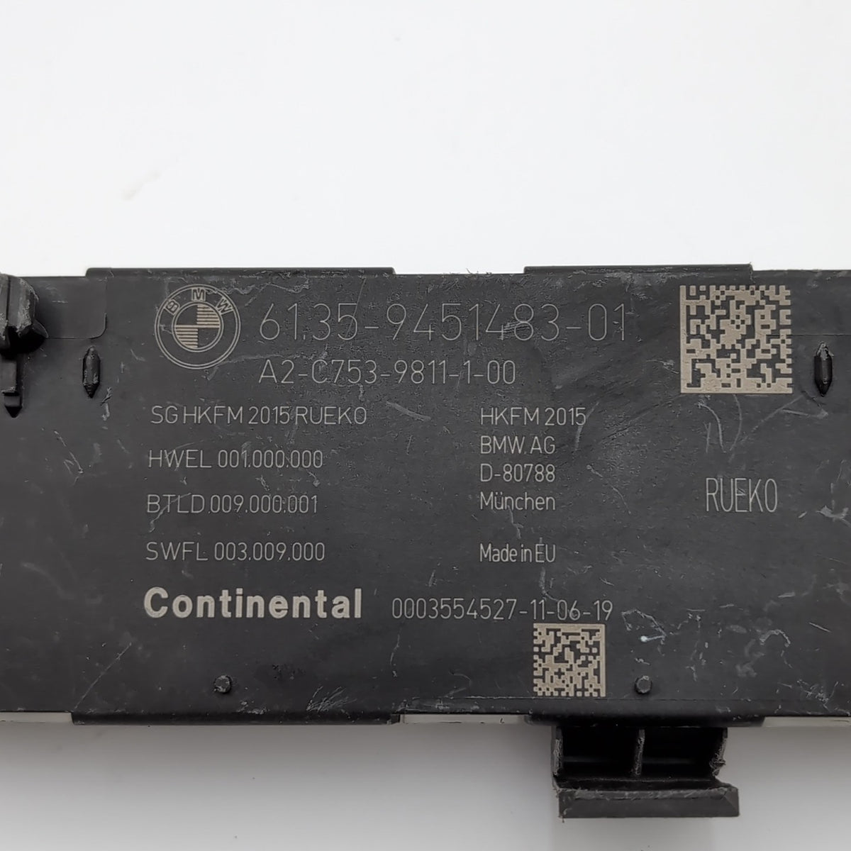 BMW F46 F36 F48 F39 F45 REAR TAILGATE LIFT RELEASE CONTROL MODULE 9451483