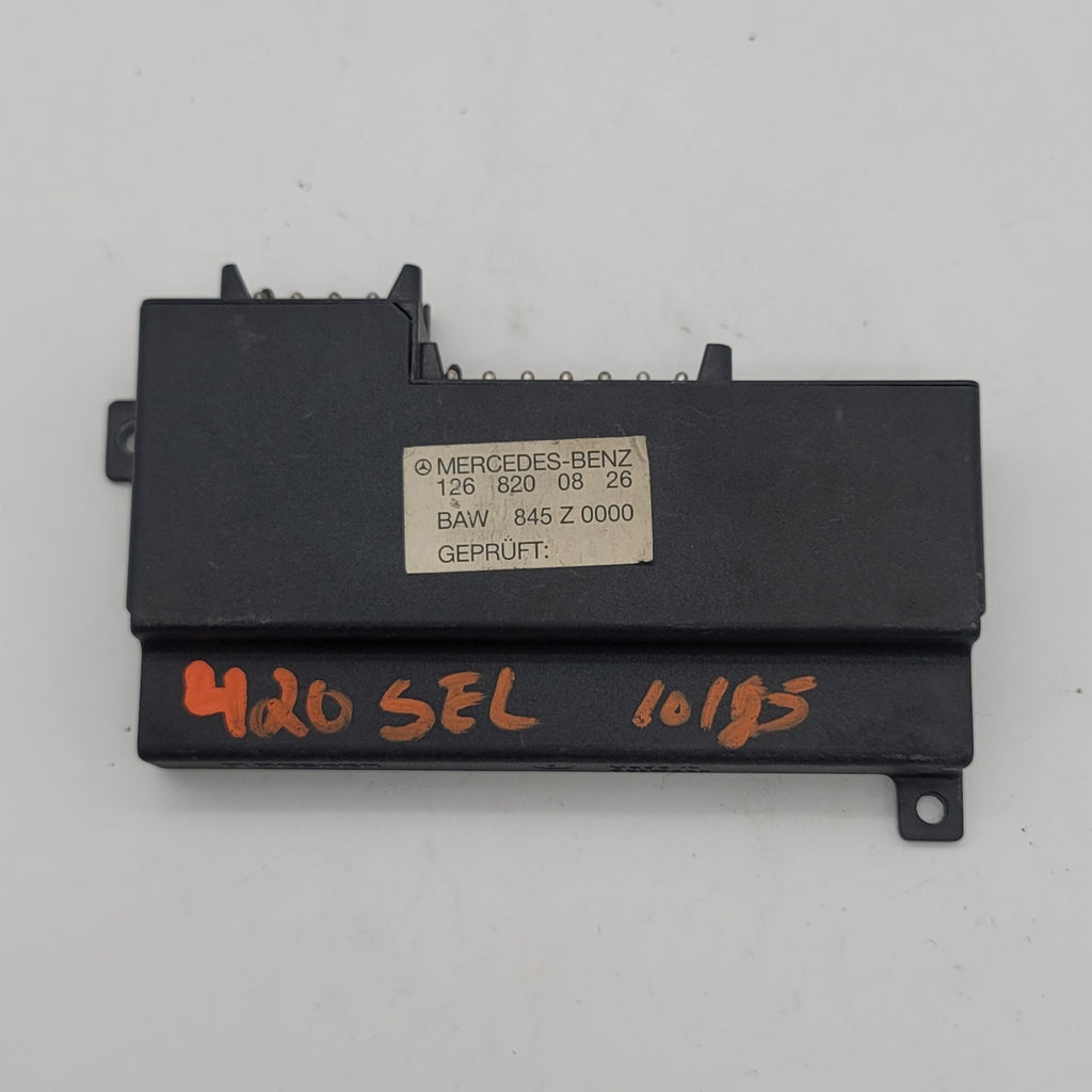 1986- 1995 Mercedes W124 E420 Anti Theft Alarm Computer Module 1268200826 OEM