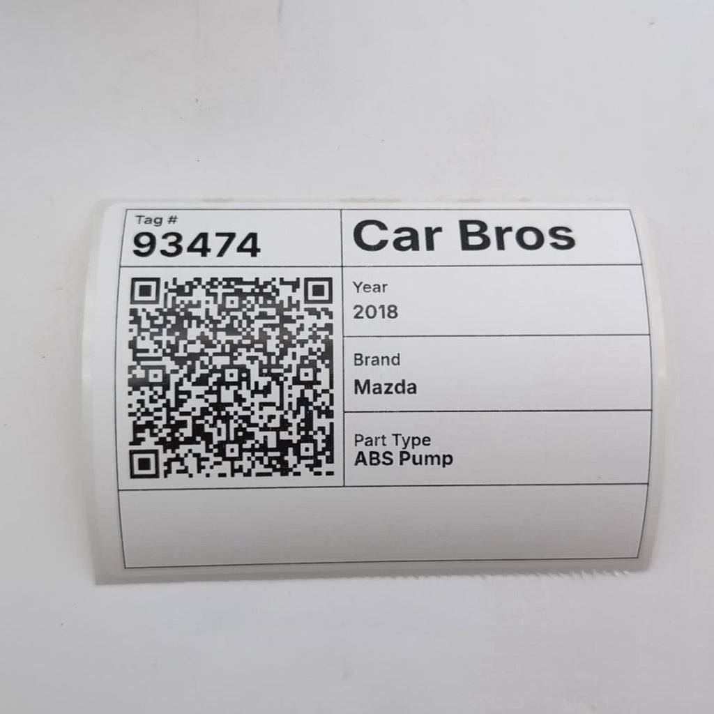 2018 Mazda CX5 2.5L ABS Anti Lock Brake Pump KL2J437A0A