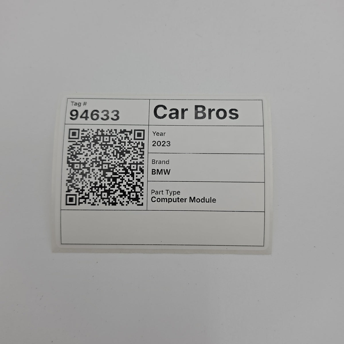 2022 2023 2024 2025 2026 BMW iX I20 Sensor Cleaning Control Module 5A43F57