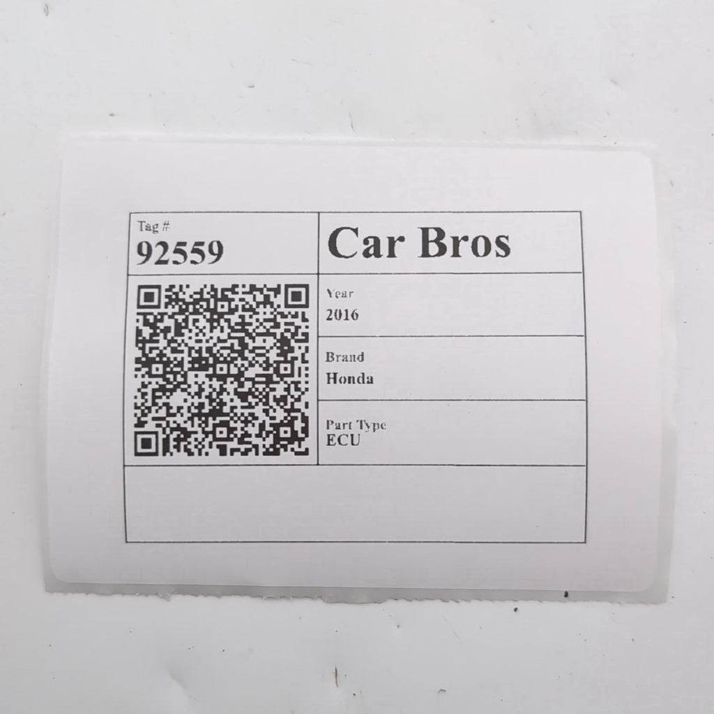 2015 2016 Honda Fit 1.5L Engine Computer Control Module ECU 37820-5R7-C66