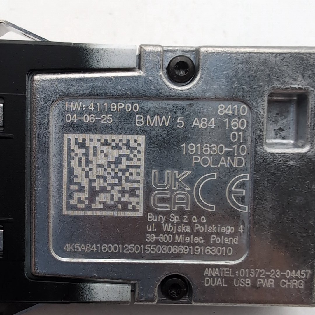 2019 - 2026 BMW G20 G26 G80 G22 G82 M3 M4 Dual USB Type C Charging Port 5A84160