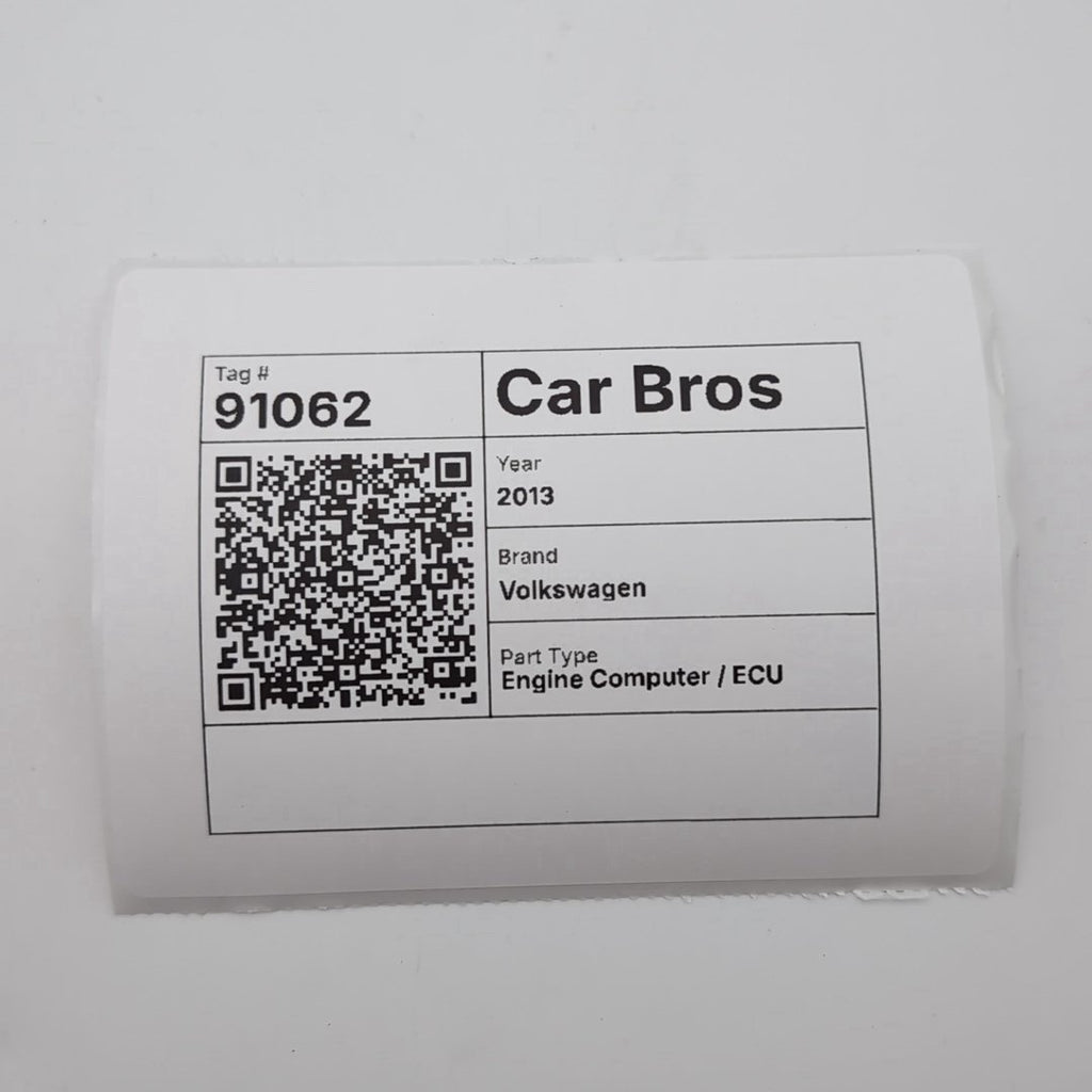 2013 - 2016 Volkswagen Jetta 1.4L Engine Computer Control Module ECU 04E907309B