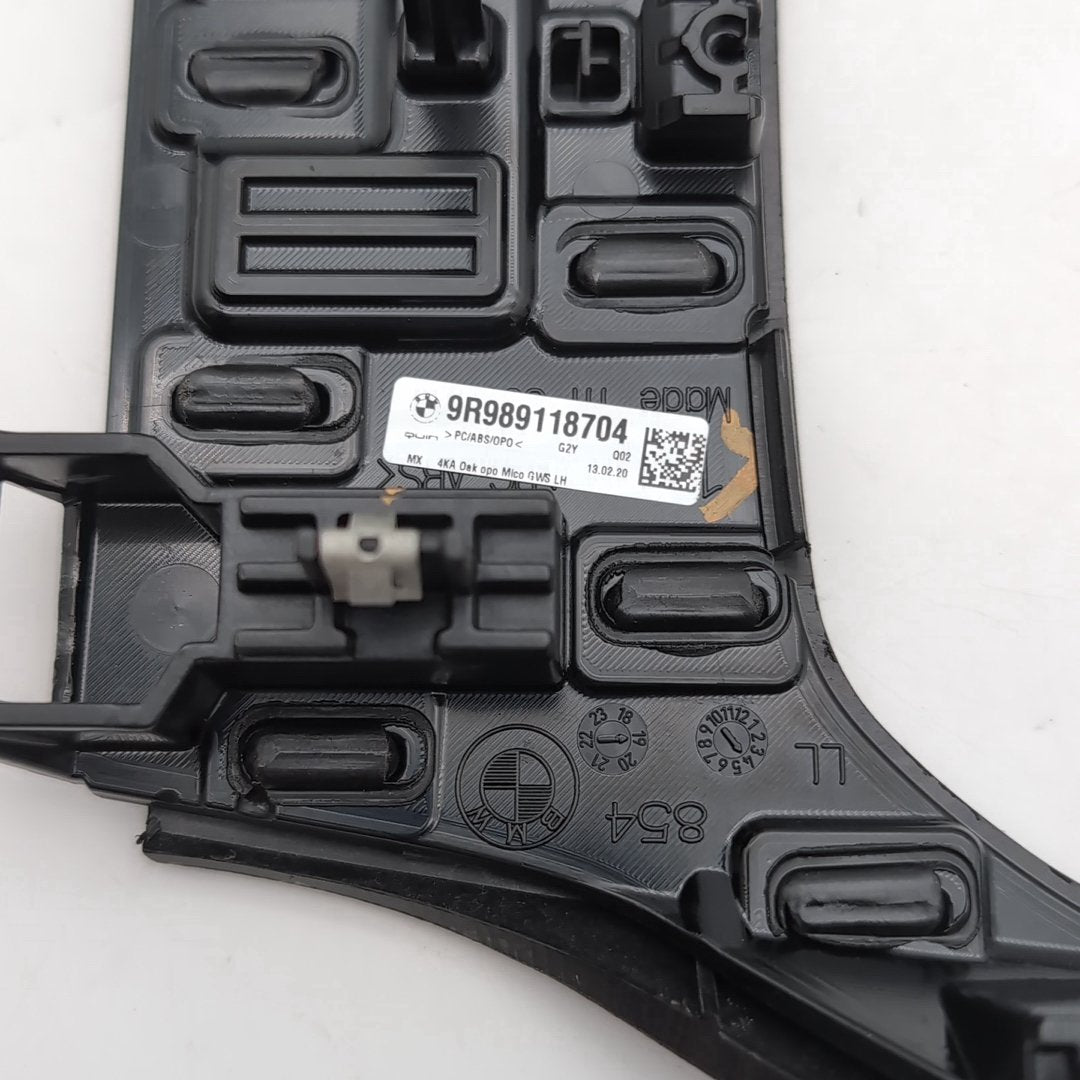 2019 - 2025 BMW 330xi G20 Center Console Shifter Open Pore Oak Wood Trim