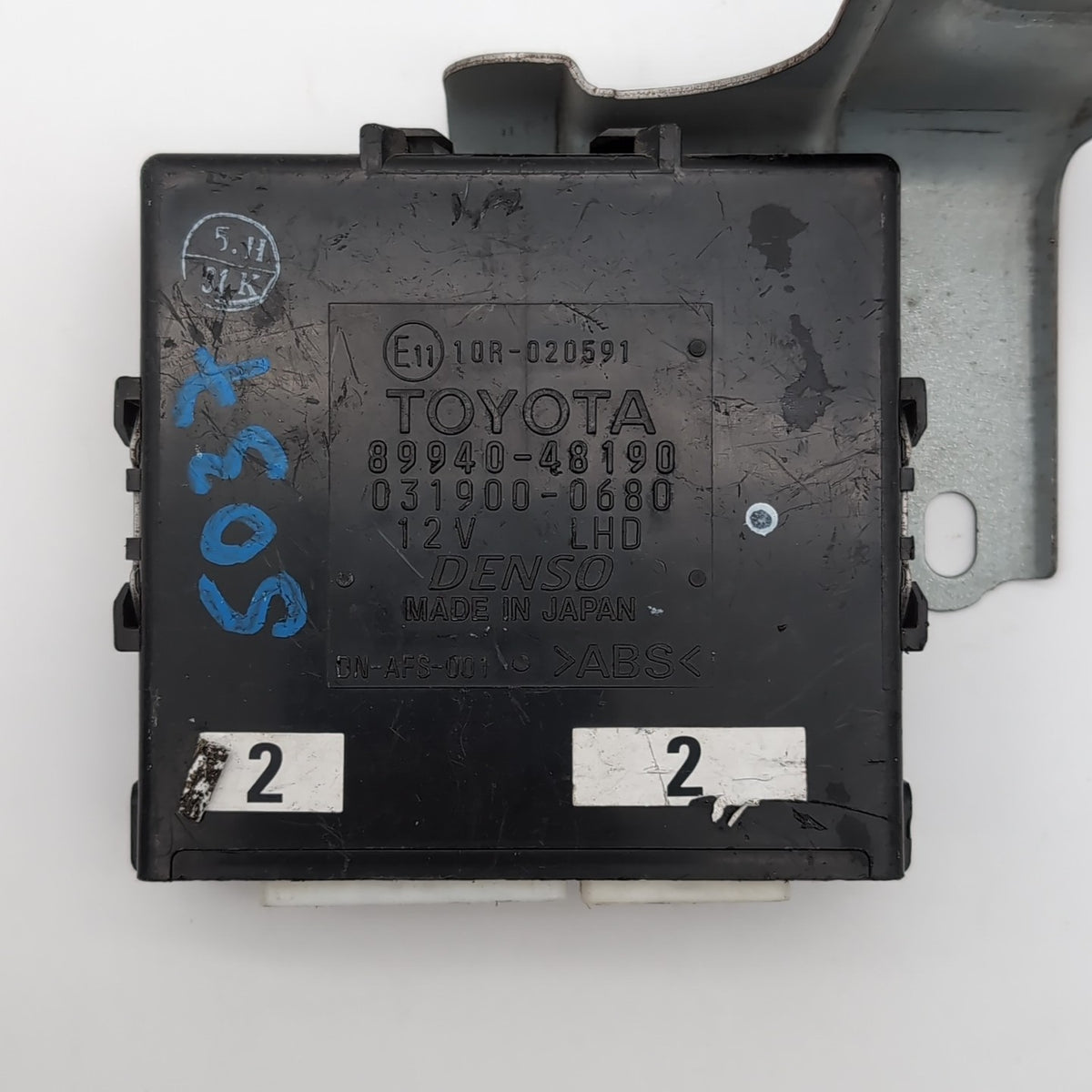 2007 2008 LEXUS RX350 HEADLAMP LEVELING CONTROL MODULE 89940-48190