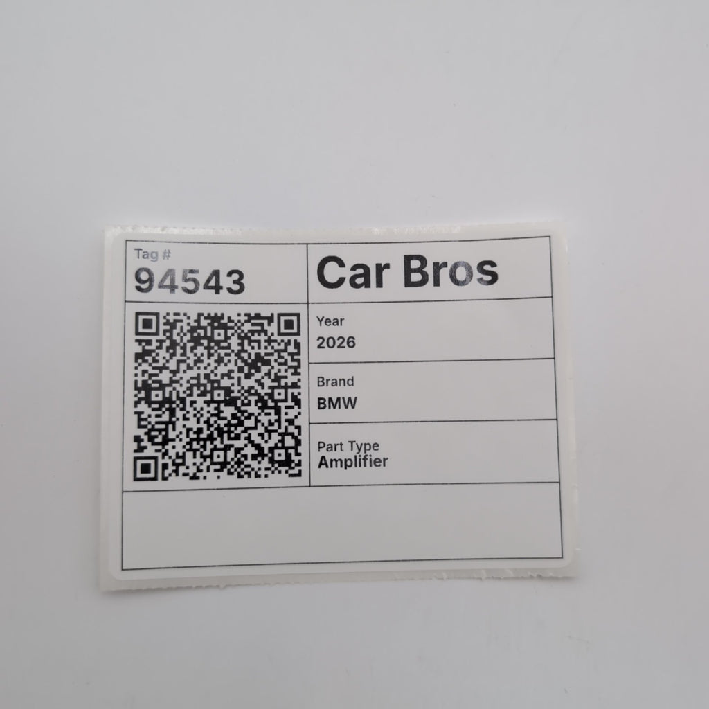 2025 2026 BMW X3 G45 Radio Receiver Audio Amplifier Amp 5B78C07