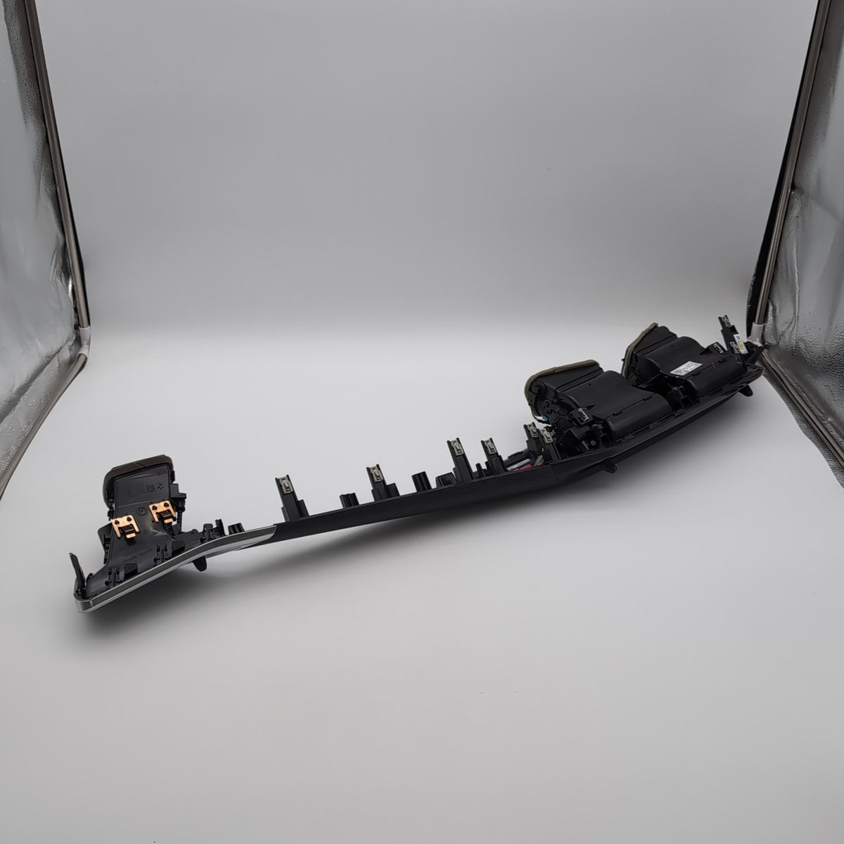 2024-2026 BMW G42 G20 G22 Center Dash Air Vent Assembly Trim Ash Open Pore Wood